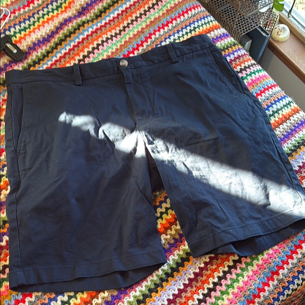 Vineyard Vines Dark Blue Flat Front Shorts